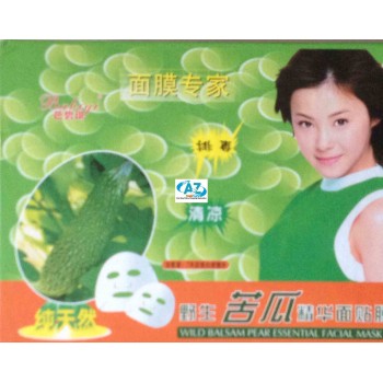 Face Mask-10Pieces-Wild Balsam Pear-Bitter Melon-Make Skin White and Charming